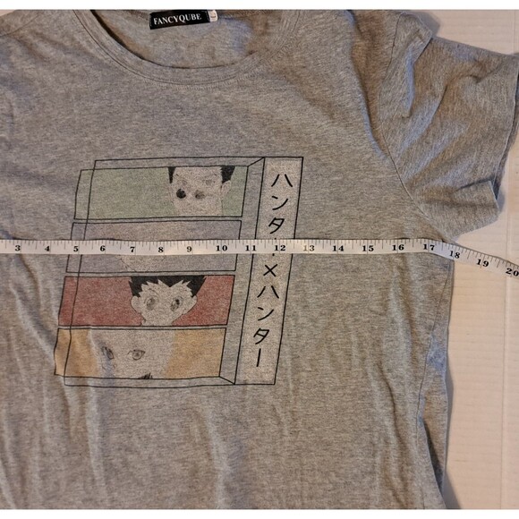 Hunter x Hunter T-shirt Short Sleeve Tee Youth Size Large Girls FancyQube Anime - Picture 3 of 4